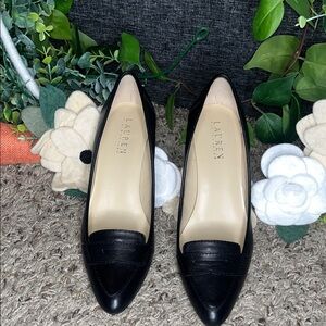 Lauren Ralph Lauren Esme leather pumps